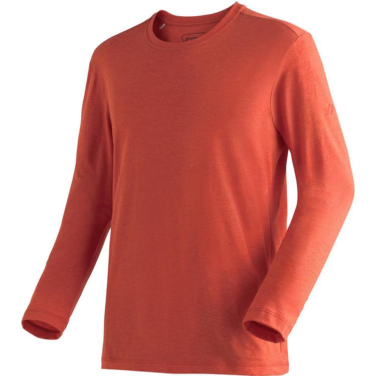 Maier Sports Maier Sports Long Sleeve Jersey M Langarmshirt Herren - Orange - 0 | SportScheck