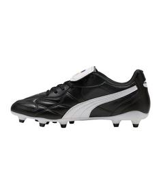 Rückansicht von PUMA King Top FG/AG Fußballschuhe schwarz
