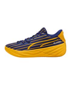 PUMA All-Pro Nitro Pinstripes Hallenschuhe Herren blaugelb