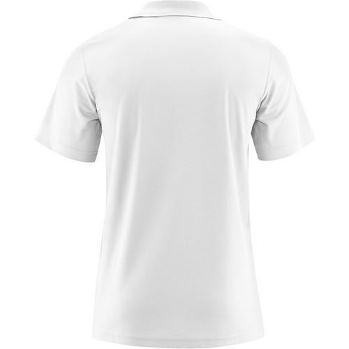Rückansicht von Maier Sports Ulrich Poloshirt Herren Weiß