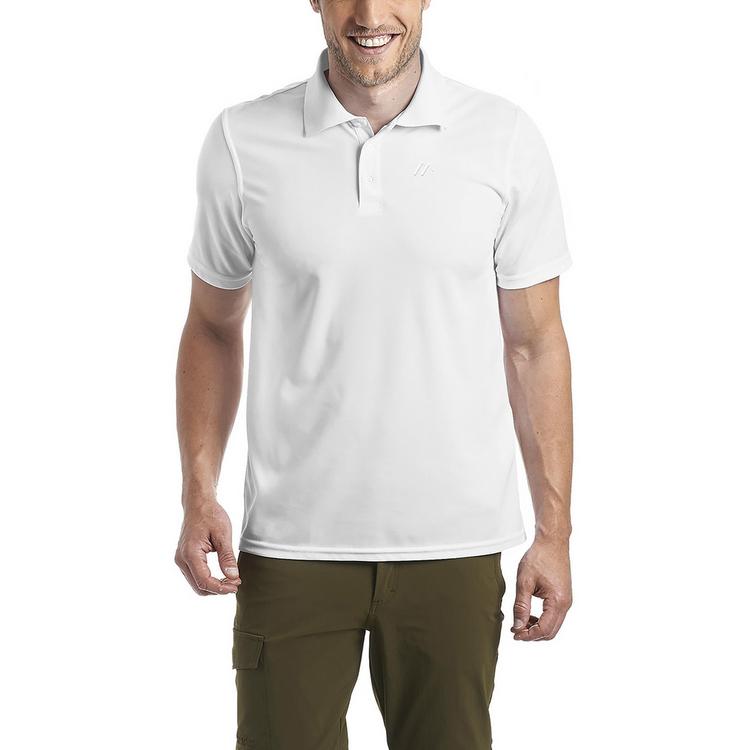 Maier Sports Maier Sports Ulrich Poloshirt Herren - Wei&szlig; - 1 | SportScheck