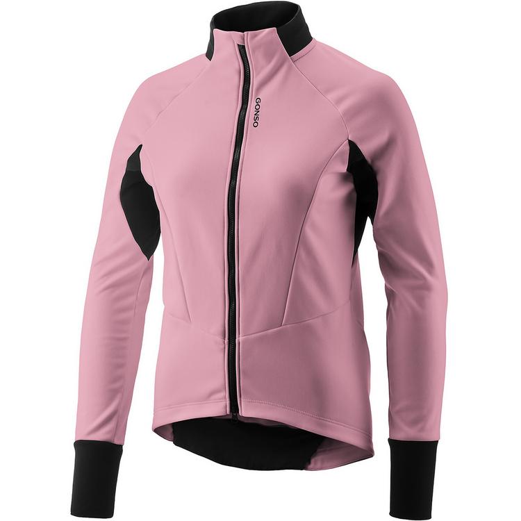 Gonso Gonso ROAD JACKET SOFTSHELL 2 W Fahrradjacke Damen - Lachs - 1 | SportScheck