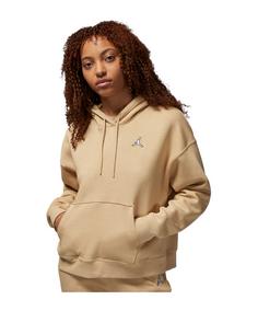 Nike Flight Women Hoody Damen Sweatshirt Damen braunweiss