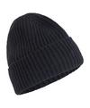 Falke Lambswool Ribbed Beanie - black (3000)