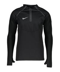 Nike Strike Winter Warrior Drill Top Funktionssweatshirt Herren - schwarzsilber