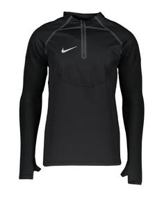 Nike Strike Winter Warrior Drill Top Funktionssweatshirt Herren schwarzsilber