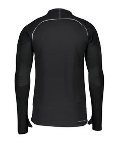 Rückansicht von Nike Strike Winter Warrior Drill Top Funktionssweatshirt Herren schwarzsilber