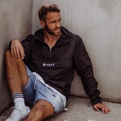 Rückansicht von YEAZ CHASER Windbreaker Herren Bullet Black
