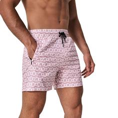 Rückansicht von YEAZ SEASHEY Badeshorts Herren Coral Seashell