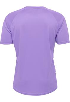 Rückansicht von hummel hmlPROMO DUO SET Trainingsanzug Herren PAISLEY PURPLE/WHITE