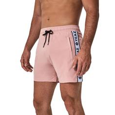 Rückansicht von YEAZ SEABEAT Badeshorts Herren Coral Seashell