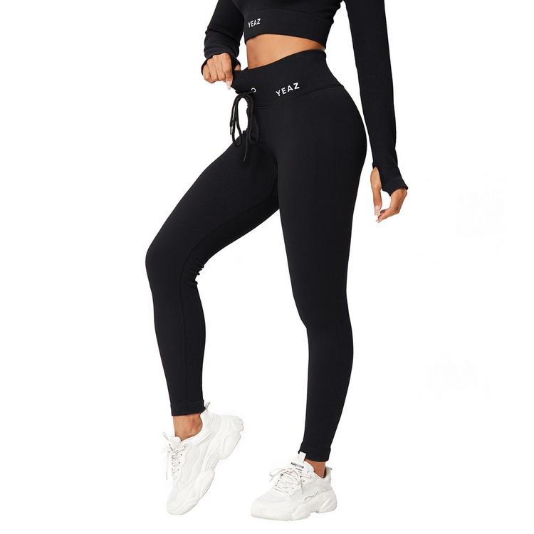 YEAZ YEAZ RUNWAY Tights Damen - Eclipse Black - 0 | SportScheck