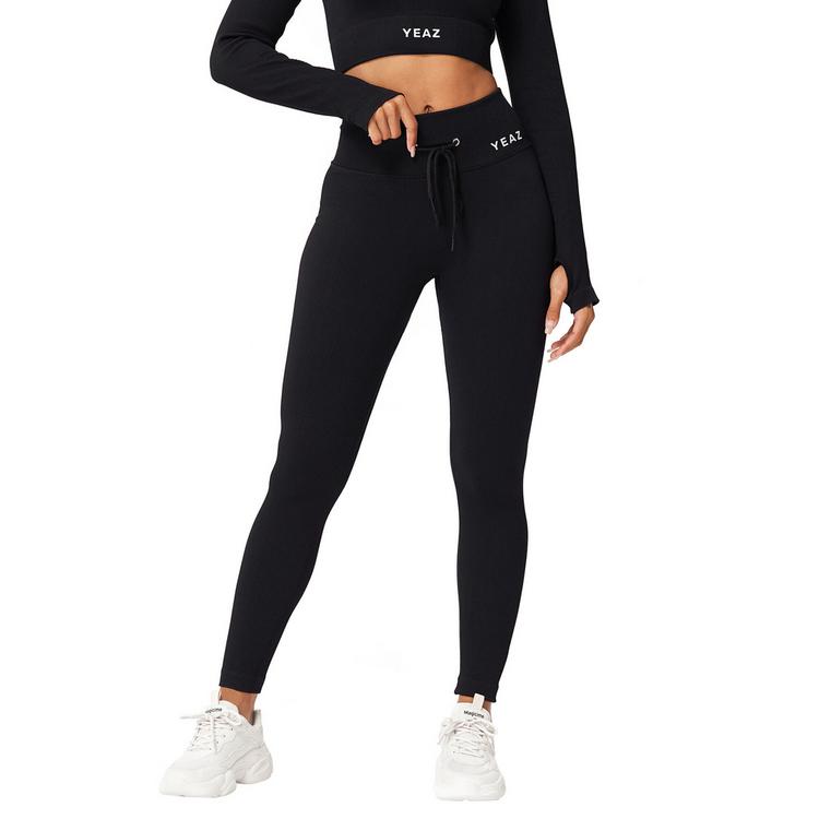 YEAZ YEAZ RUNWAY Tights Damen - Eclipse Black - 0 | SportScheck