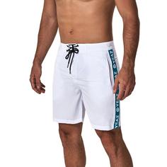 Rückansicht von YEAZ DAVEY Badeshorts Herren Aqua Drop