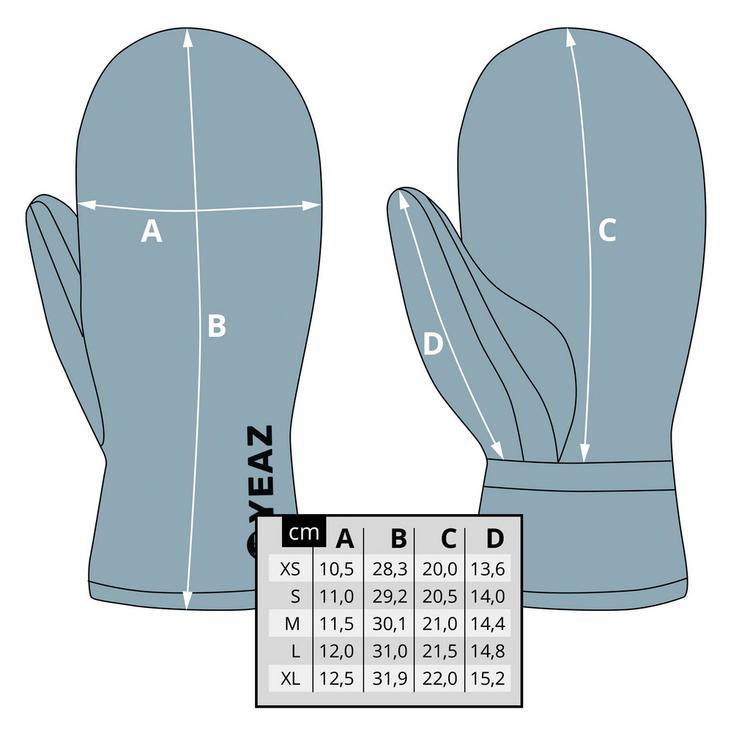 YEAZ YEAZ POW Handschuh - Ice Blue - 3 | SportScheck