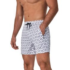 Rückansicht von YEAZ SEASHEY Badeshorts Herren Coral White