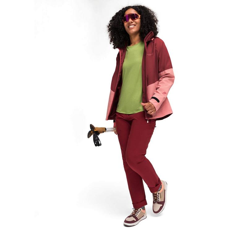 Maier Sports Maier Sports Echaz Funktionsjacke Damen - Bordeaux - 14 | SportScheck