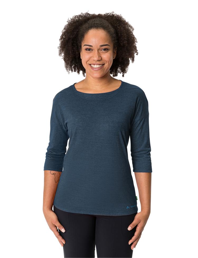 VAUDE VAUDE Women's Neyland 3/4 T-Shirt T-Shirt Damen - dark sea - 0 | SportScheck