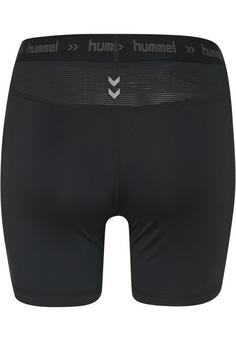Rückansicht von hummel HML FIRST PERFORMANCE WOMAN HIPSTER Tights Damen BLACK