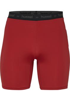 hummel HML FIRST PERFORMANCE TIGHT SHORTS Tights Herren TRUE RED