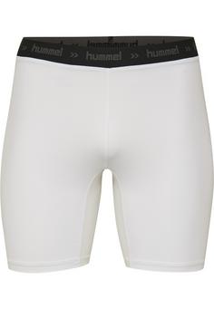 hummel HML FIRST PERFORMANCE TIGHT SHORTS Tights Herren WHITE