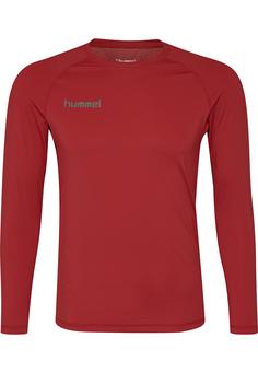 hummel HML FIRST PERFORMANCE JERSEY L/S Funktionsshirt Herren TRUE RED