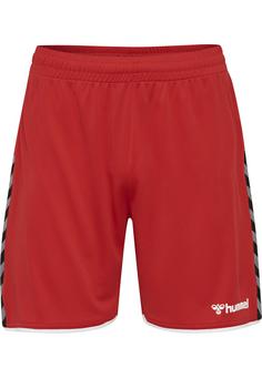 hummel hmlAUTHENTIC KIDS POLY SHORTS Funktionsshorts Kinder TRUE RED