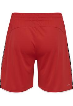 Rückansicht von hummel hmlAUTHENTIC KIDS POLY SHORTS Funktionsshorts Kinder TRUE RED