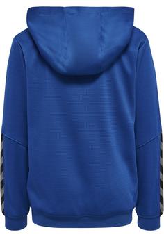 Rückansicht von hummel hmlAUTHENTIC KIDS POLY HOODIE Hoodie Kinder TRUE BLUE