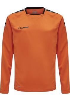 hummel hmlAUTHENTIC KIDS POLY JERSEY L/S Funktionsshirt Kinder TANGERINE