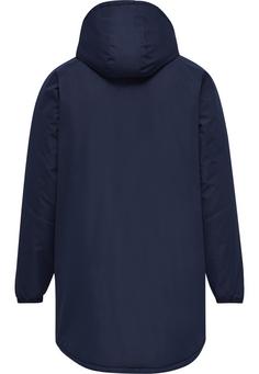 Rückansicht von hummel hmlAUTHENTIC BENCH JACKET Trainingsjacke Herren MARINE