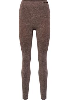 hummel hmlCI SEAMLESS MID WAIST TIGHTS Tights Damen JAVA MELANGE