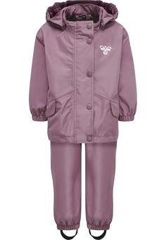 hummel hmlREVA RAINSUIT MINI Regenanzug Kinder DUSKY ORCHID