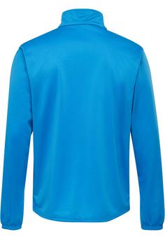 Rückansicht von hummel hmlPROMO POLY SUIT Trainingsanzug Herren DIVA BLUE/MARINE
