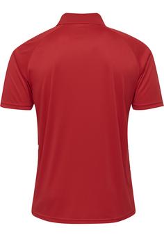 Rückansicht von hummel hmlPROMO POLO Funktionsshirt Herren TRUE RED