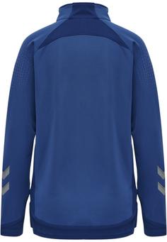 Rückansicht von hummel hmlLEAD WOMAN HALF ZIP Funktionssweatshirt Damen TRUE BLUE