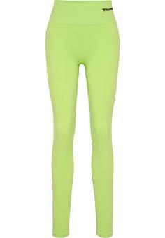 hummel hmlTIF SEAMLESS HIGH WAIST TIGHTS Tights Damen SHARP GREEN