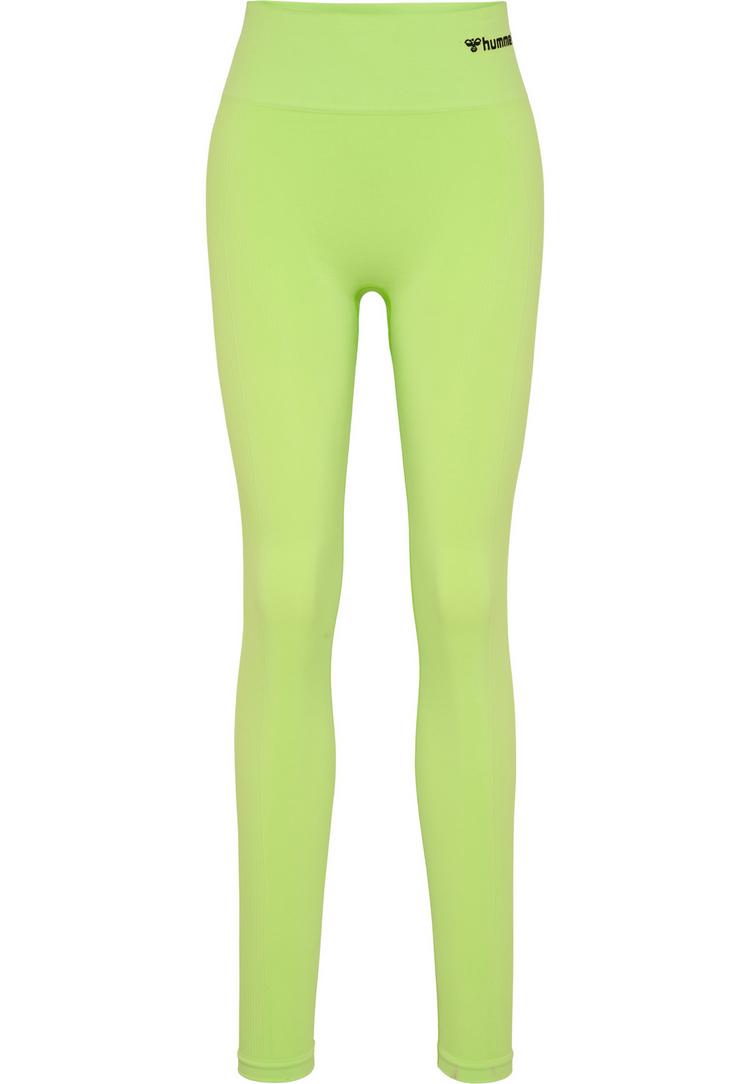 hummel hummel hmlTIF SEAMLESS HIGH WAIST TIGHTS Tights Damen - SHARP GREEN - 0 | SportScheck