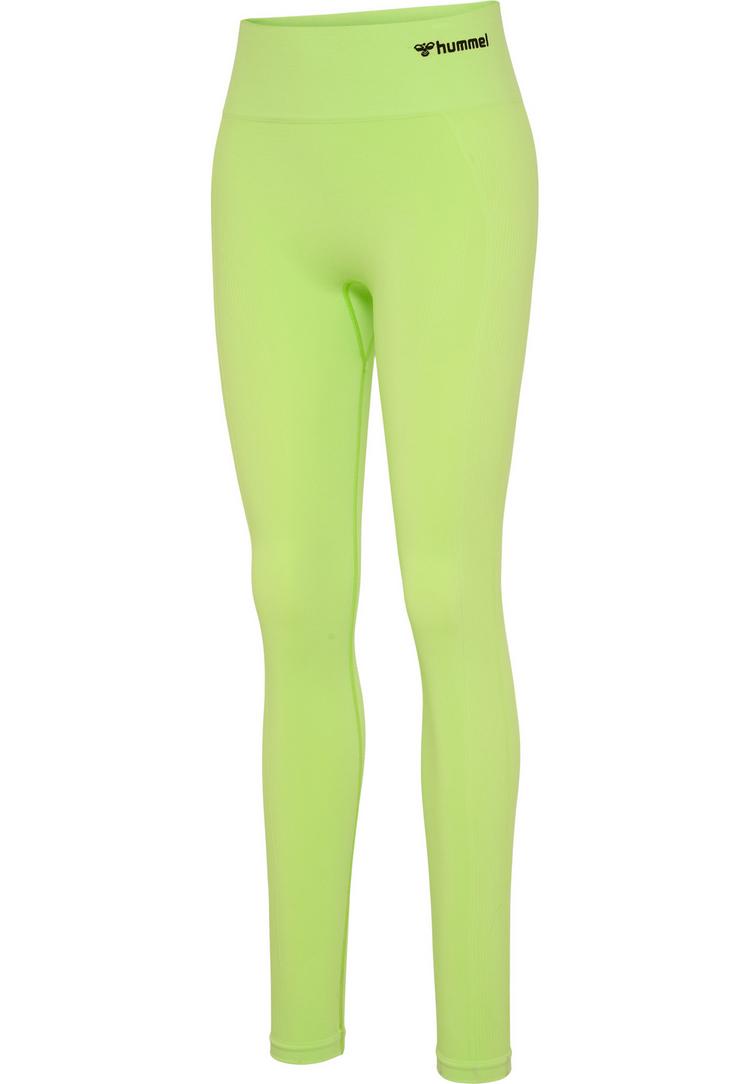 hummel hummel hmlTIF SEAMLESS HIGH WAIST TIGHTS Tights Damen - SHARP GREEN - 1 | SportScheck