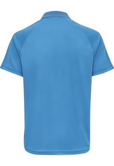 Rückansicht von hummel hmlPROMO KIDS POLO Funktionsshirt Kinder DIVA BLUE