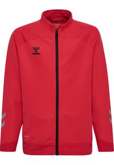 hummel hmlLEAD POLY ZIP JACKET KIDS Funktionssweatshirt Kinder TRUE RED