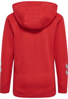 Rückansicht von hummel hmlLEAD POLY HOODIE KIDS Hoodie Kinder TRUE RED