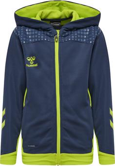hummel hmlLEAD ZIP POLY HOODIE KIDS Hoodie Kinder DARK DENIM