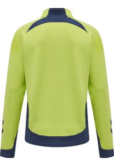 Rückansicht von hummel hmlLEAD HALF ZIP KIDS Funktionssweatshirt Kinder LIME PUNCH