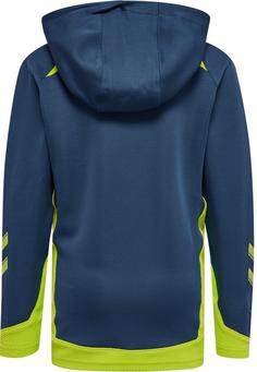 Rückansicht von hummel hmlLEAD POLY HOODIE KIDS Hoodie Kinder DARK DENIM