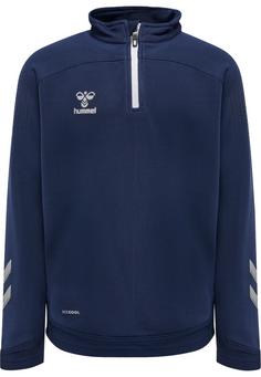 hummel hmlLEAD HALF ZIP KIDS Funktionssweatshirt Kinder MARINE