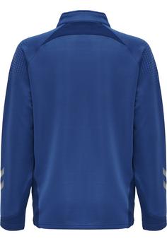 Rückansicht von hummel hmlLEAD POLY ZIP JACKET KIDS Funktionssweatshirt Kinder TRUE BLUE