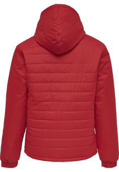 Rückansicht von hummel hmlPROMO SHORT BENCH JACKET Funktionssweatshirt Herren TRUE RED