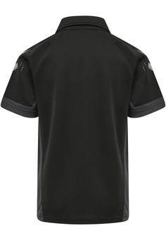 Rückansicht von hummel hmlLEAD FUNCTIONAL KIDS POLO Funktionsshirt Kinder BLACK