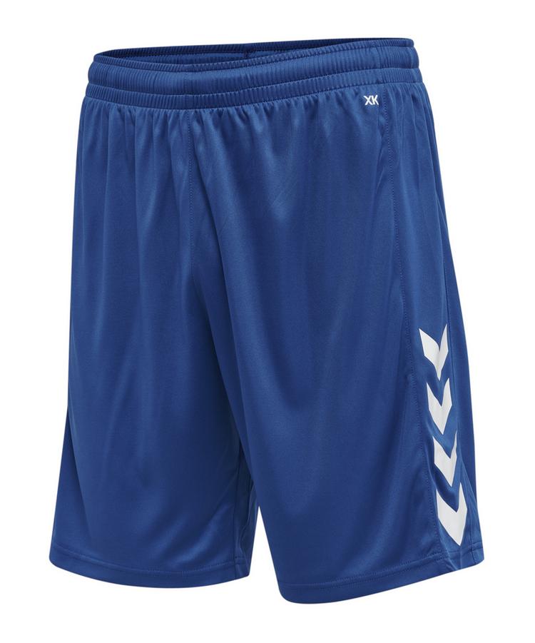 hummel hummel hmlCore XK Poly Short Fu&szlig;ballshorts Herren - blauweiss - 0 | SportScheck